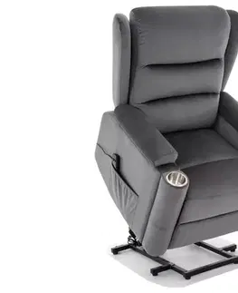 Kreslá Relaxačné kreslo Minos Velvet