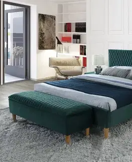 Postele Posteľ AZURRO VELVET 160 Signal