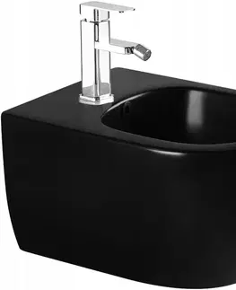 Doplnky do kúpeľne MEXEN - Carmen bidet závesné, čierna matná 35884985