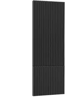 Kuchynské skrinky Čelo skrinky Luxeo F14-D60ZLN_D60RWN ryfla black