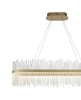 Svietidlá Endon 104082 - Stmievateľný LED luster na lanku ADRIEL LED/47W/230V 3000K zlatý 104082