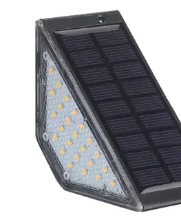 LED osvetlenie  LED solárne svietidlo ELI LED/4,5W/3,7V 500 mAh IP44 čierne 339614