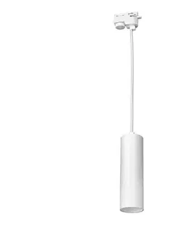 Svietidlá  Luster na lanku do lištového systému PIPE 1xGU10/25W/230V biela ML7680