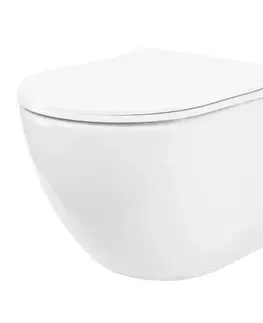 Sanitárna keramika Závesná WC misa Carlo Mini Tornado NF White