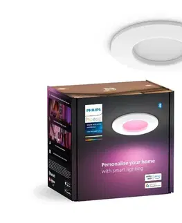 LED osvetlenie Philips - LED RGBW Stmievateľné kúpeľňové svietidlo Hue SLIM LED/8,3W/230V IP44 8720169264090