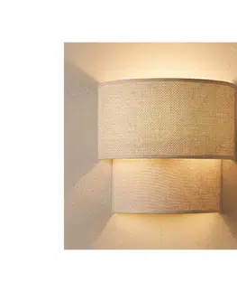 Svietidlá BRILAGI - LED nástenné svietidlo BOHO ECO 1xE27/10W/230V krémové 8590828052760