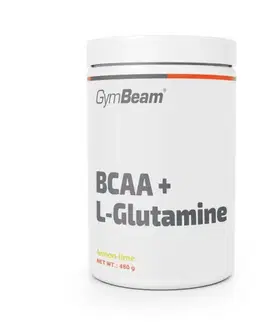 BCAA GymBeam BCAA + L-Glutamín citrón limetka