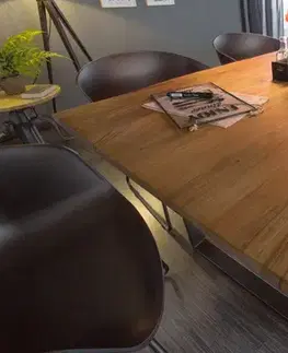 Jedálenské stoly Jedálenský stôl ATHAMÁS divoká akácia Dekorhome