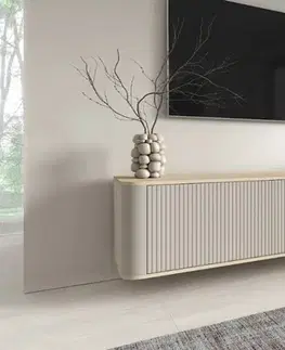 TV stolíky ArtPK TV stolík ARTZEN 200 | cashmere / dub vincenza