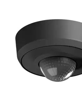 Záhradné lampy Steinel 087821 - Vonkajší senzor pohybu PD-24 ECO COM1 360° IP54 čierna 087821