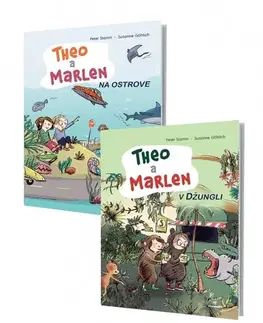 Rozprávky Theo a Marlen na ostrove / Theo a Marlen v džungli - Peter Stamm,Susanne Göhlich,Ján Jambor