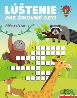 Pre deti a mládež - ostatné Lúštenie pre šikovné deti - Ríša zvierat