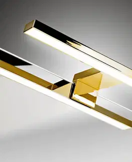 Kúpeľňový nábytok ArtCom LED osvetlenie JULIET | zlatá 30 cm