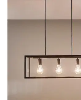 Svietidlá Eglo 49393 - Luster CHARTERHOUSE 3xE27/60W/230V 49393