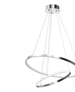 Svietidlá  LED Luster na lanku HOOP LED/51W/230V pr. 60 cm 4000K lesklý chróm ML1550