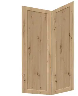 Kuchynské skrinky Čelo skrinky Luxeo F15-D90N rám dub