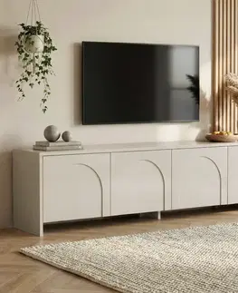 TV stolíky RULE TV stolík na nožičkách, krémová