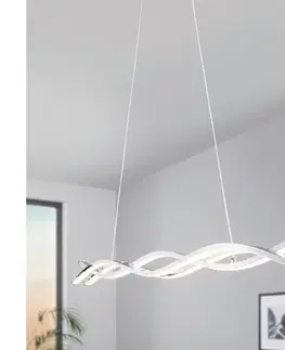 Svietidlá Eglo 96102 - LED luster na lanku LASANA 2 LED/35W/230V 3000K lesklý chróm 96102