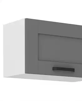 Kuchynské skrinky visiace Kuchynská skrinka Luna dustgrey/biela 60GU-36 1F