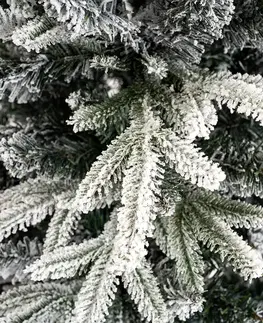 Vianočné dekorácie Vianočný zasnežený stromček so stojanom Cardiff, 150 cm, 150 cm