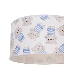 Svietidlá  Detské stropné svietidlo KIDS ROOM 1xE27/60W/230V priemer 40 cm medvedík H0937