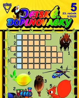 Pre deti a mládež - ostatné Detské doplňovačky 5 2025 orlie - Jela Mlčochová