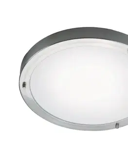 Svietidlá Nordlux - Kúpeľňové stropné svietidlo ANCONA, 2× E27/40 W/230 V, IP43, priemer 31,5 cm, matný chróm 25316132