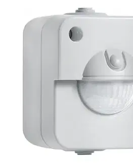LED osvetlenie STEINEL 66048 - Vonkajší infračervený senzor IR 180 AP 180° IP54 biela 66048
