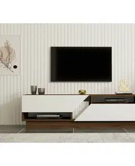 Konferenčné stolíky Televízny stolík Koza Walnut and White