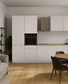 Kuchynské linky KONDELA Asti 330 kuchynská linka 330 kašmír matná / kašmír