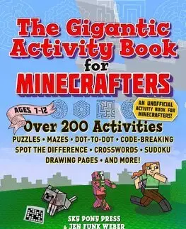 Pre deti a mládež - ostatné Gigantic Activity Book for Minecrafters - Jen Funk Weber