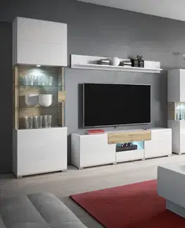 TV stolíky TALEDO 40 dlhá nízka komoda 2494DW40