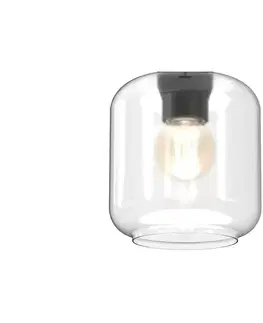 Lampy  Náhradné sklo k lustru SOMBRA E27, priemer 16 cm, číre PLM657
