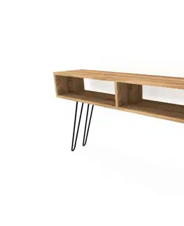 TV stolíky ALINA úzky TV stolík, orech