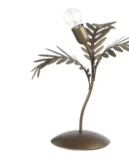Lampy ONLI - Stolná lampa DUBAI 1xE27/22W/230V bronzová 4988/LGM