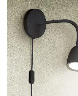 Svietidlá  WO54-B - LED Stmievateľná nástenná lampička LED/4W/230V čierna WO54-B