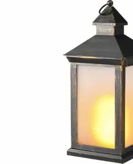 Záhradné lampy EXTOL Lampáš LED s plameňom, lucerna 54xSMD LED, EXTOL LIGHT