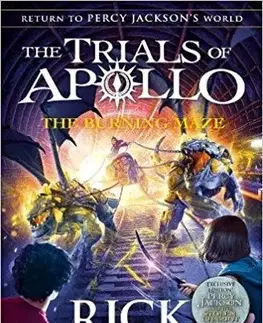 V cudzom jazyku The Trials of Apollo Book 3 The Burning Maze - Rick Riordan