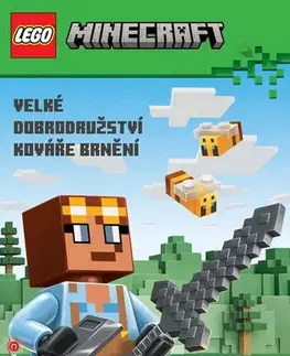 Dobrodružstvo, napätie, western LEGO Minecraft Velké dobrodružství kováře brnění - neuvedený,Roman Bureš