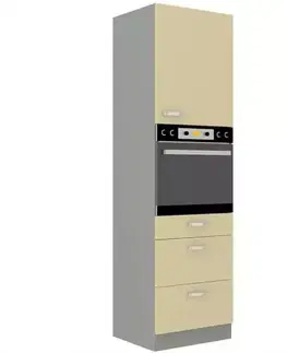 Kuchynské skrinky Karmen 60 DPS/210 2F crem