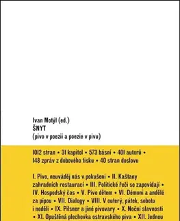 Poézia - antológie Šnyt - Pivo v poezii a poezie v pivu - Kolektív autorov