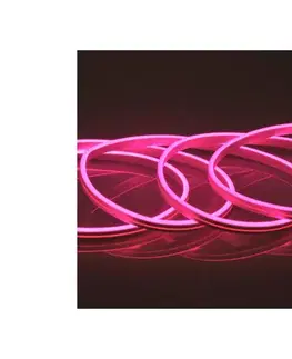 LED osvetlenie  LED Pásik NEON 2 m LED/17W/12V IP65 ružová 315007