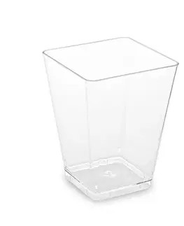 Poháre Kinekus Pohárik hranatý fingerfood 160ml, 20ks KLC