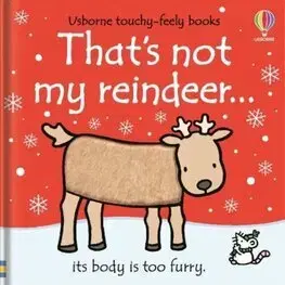 Leporelá, krabičky, puzzle knihy That's not my reindeer… - Fiona Watt,Rachel Wells