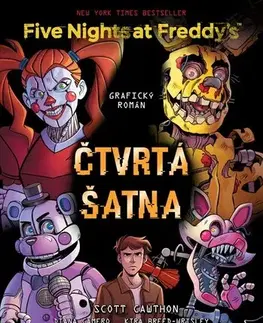 Komiksy Five Nights at Freddy's: Čtvrtá šatna (grafický román) - Scott Cawthon,Diana Camero,Lukáš Krajňák