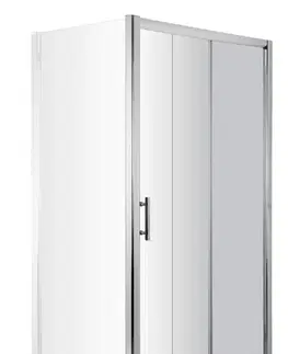 Sprchové dvere Deante Cynia, posuvné sprchové dvere 110x200 cm, 6mm číre sklo, chrómový profil, DEA-KTC_011P