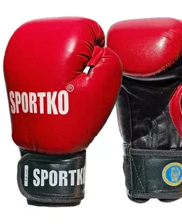 Boxerské rukavice SportKO PK1 modrá - 10