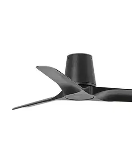 Ventilátory FARO Barcelona FARO 33827 - Stropný látor HEY TUB S čierna pr. 90 cm + diaľkové ovládanie 33827