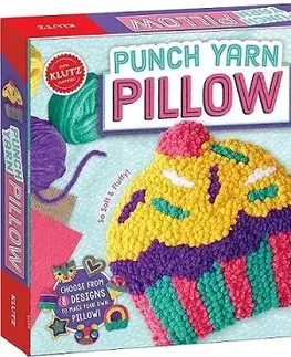 V cudzom jazyku Punch Yarn Pillow Arts and Craft Kit