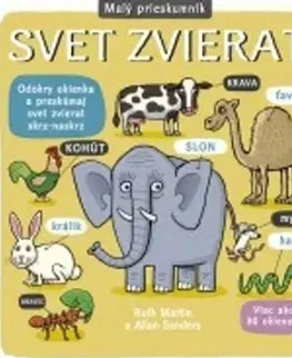 Leporelá, krabičky, puzzle knihy Malý prieskumník – Svet zvierat